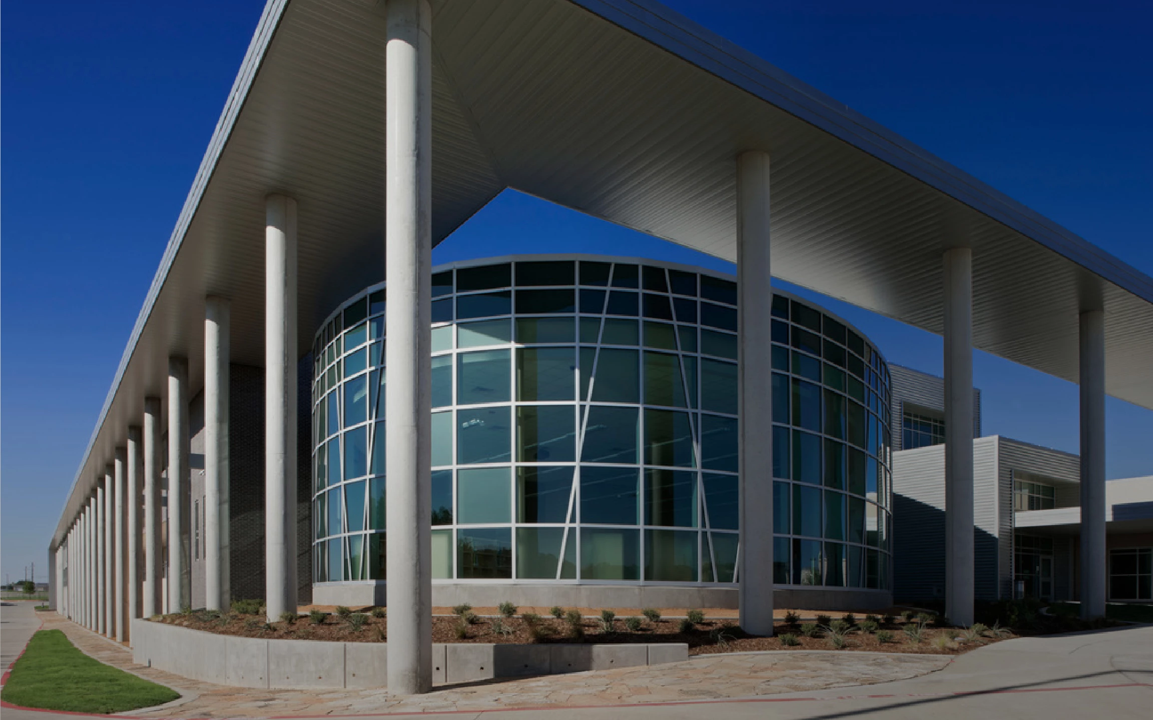 shopping mall made with arkosiding soffit products