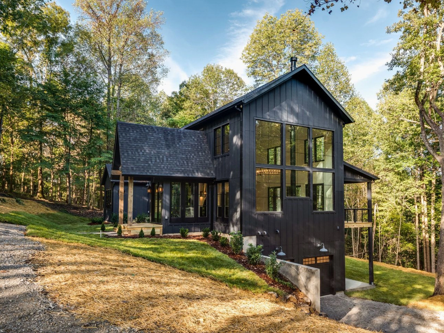 Modern house in arkosiding forest B&B