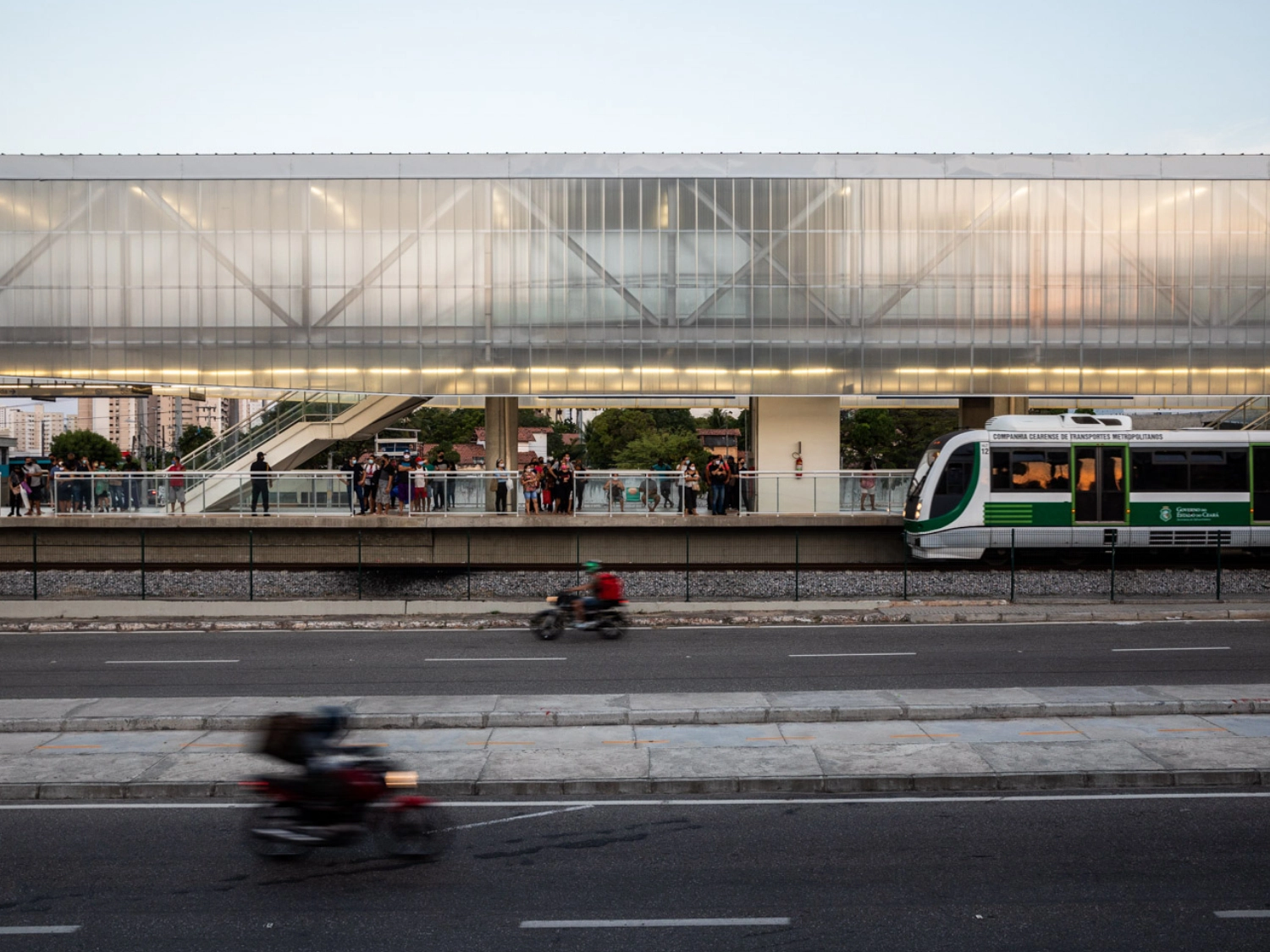 subway station facade with arkowall product