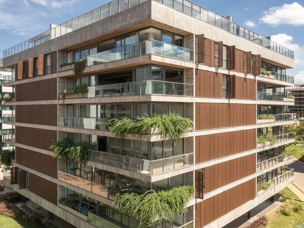 Arkowood E _ Brises em Madeira Ecológica WPC