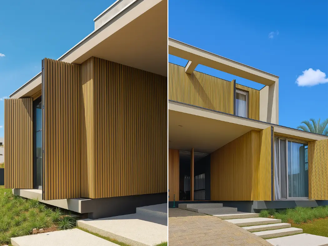 Arkowood E _ Brises em Madeira Ecológica WPC