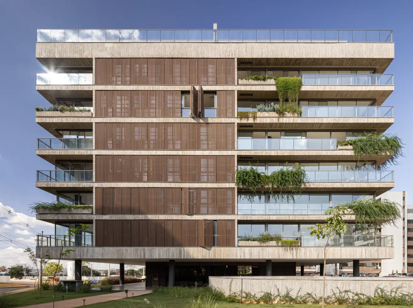 Arkowood E _ Brises em Madeira Ecológica WPC